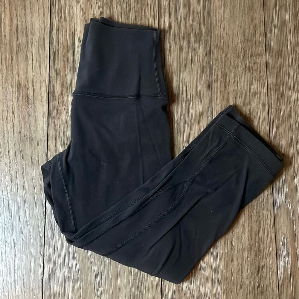 Lululemon Align crop leggings black size 2